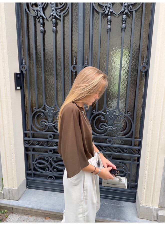 STEVIE LONGSLEEVE BROWN