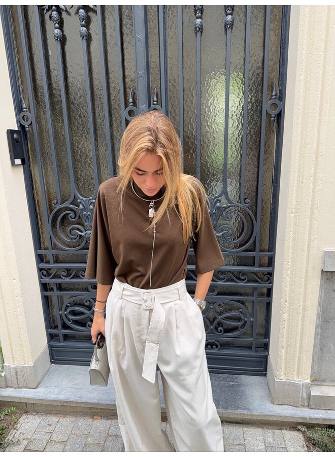 STEVIE LONGSLEEVE BROWN