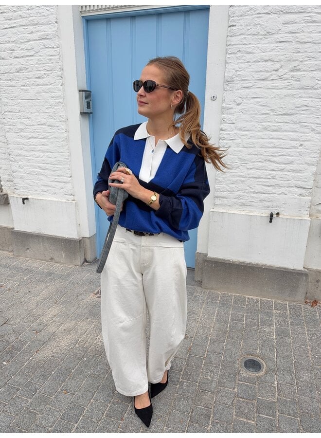 PANTALON KEITH BLANC