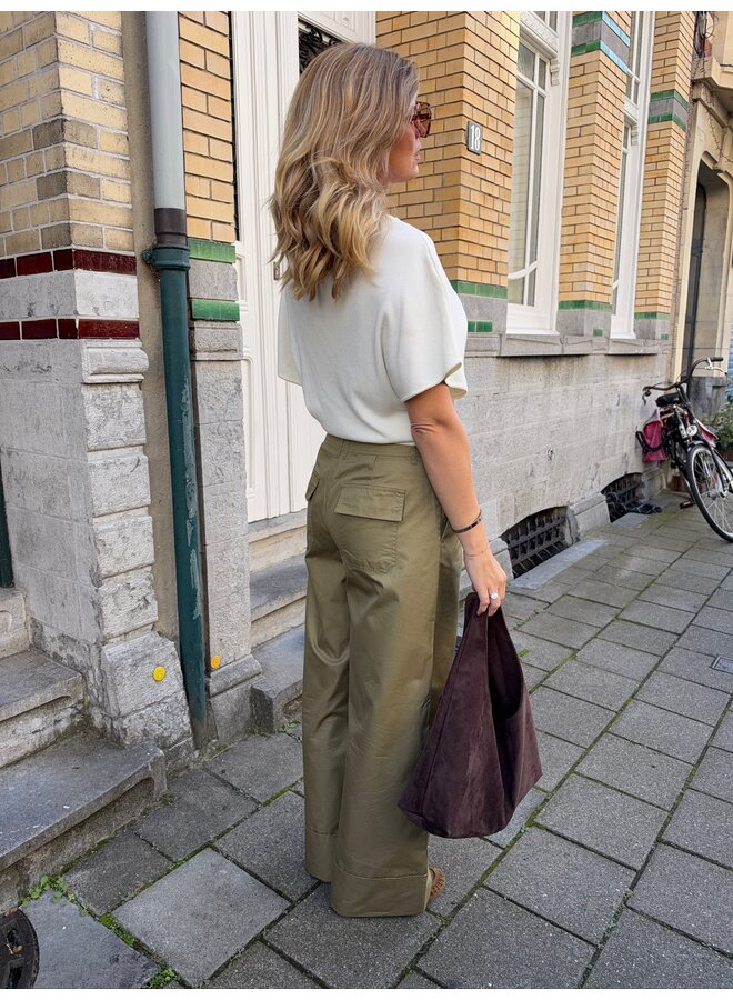 ROUFRANCIE PANTS GOTHIC OLIVE