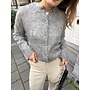 YASTILDE MOHAIR CARDIGAN GRAY