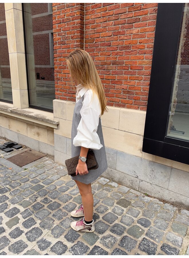 EZRA DRESS GREY
