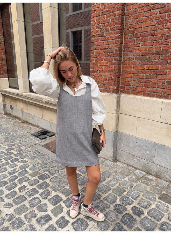 EZRA DRESS GREY