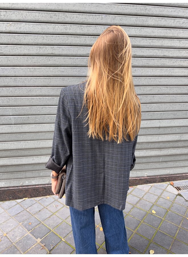 CAMILO BLAZER GREY BLUE
