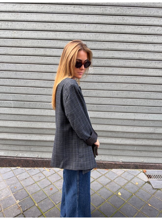 CAMILO BLAZER GREY BLUE