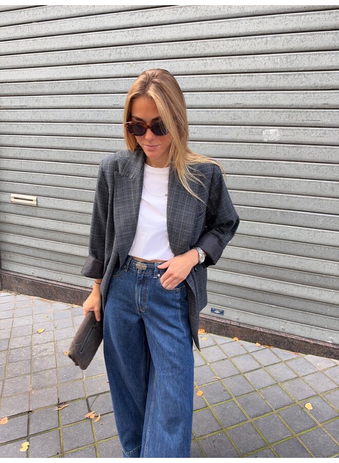 CAMILO BLAZER GREY BLUE