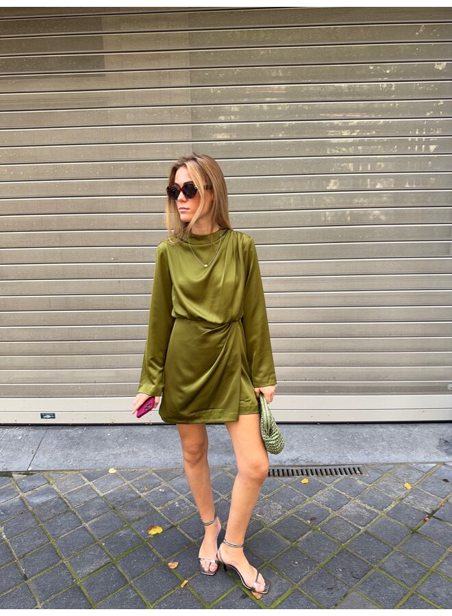 YASBISTA DRESS OLIVE