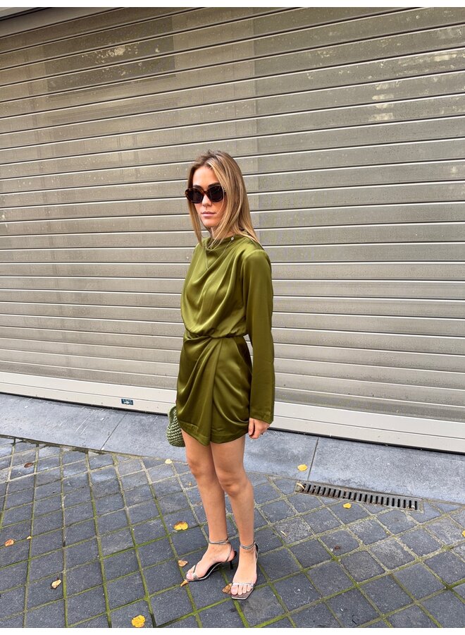 YASBISTA DRESS OLIVE