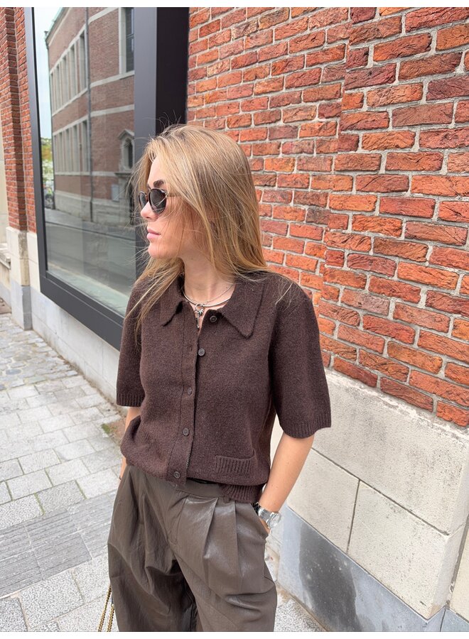 YASFRILO KNIT CARDIGAN
