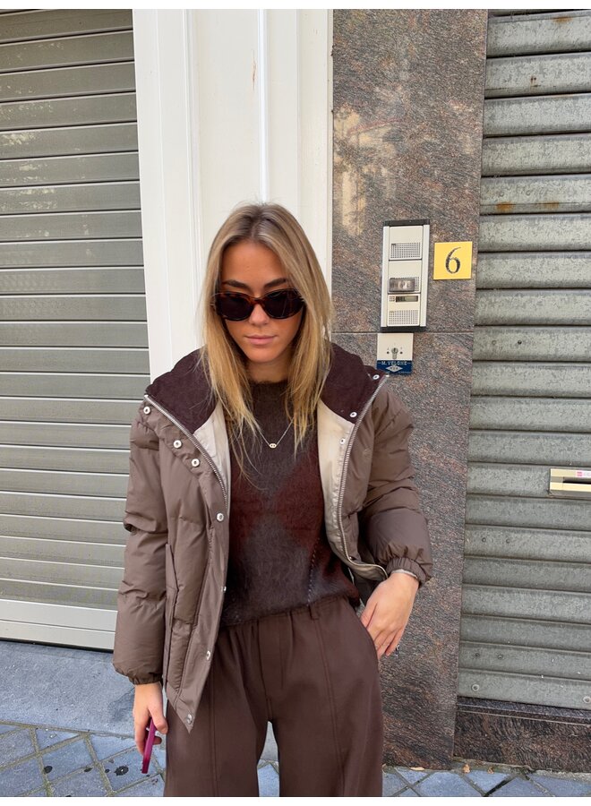 MONA JACKET BROWN