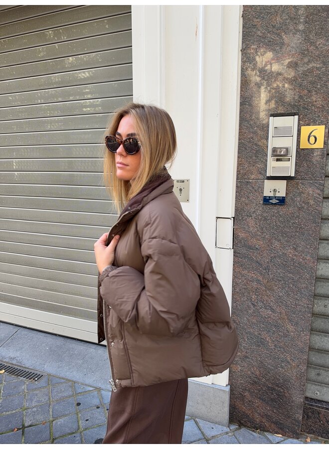 MONA JACKET BROWN
