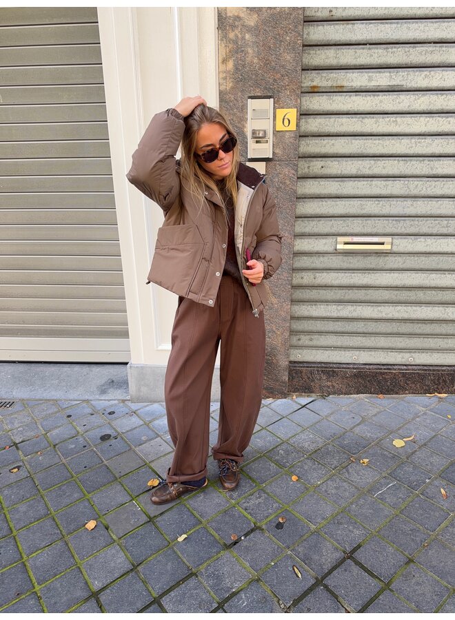 MONA JACKET BROWN