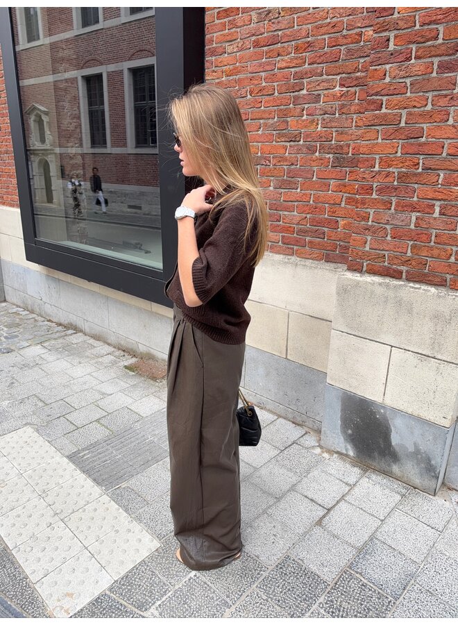 HAYES PANTS MARRONE