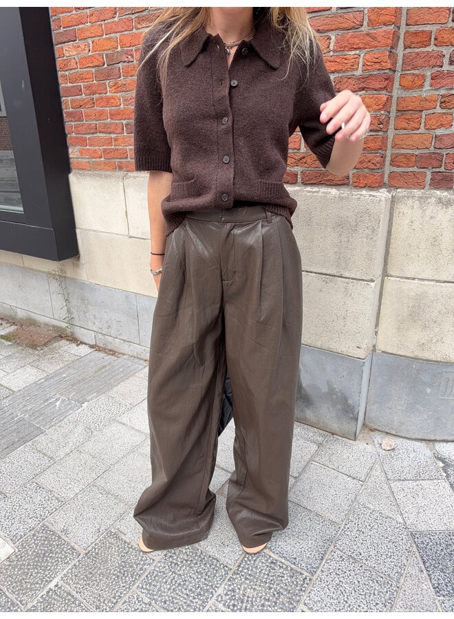 HAYES PANTS MARRONE