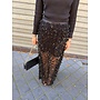UNION SKIRT BLACK GLITTER