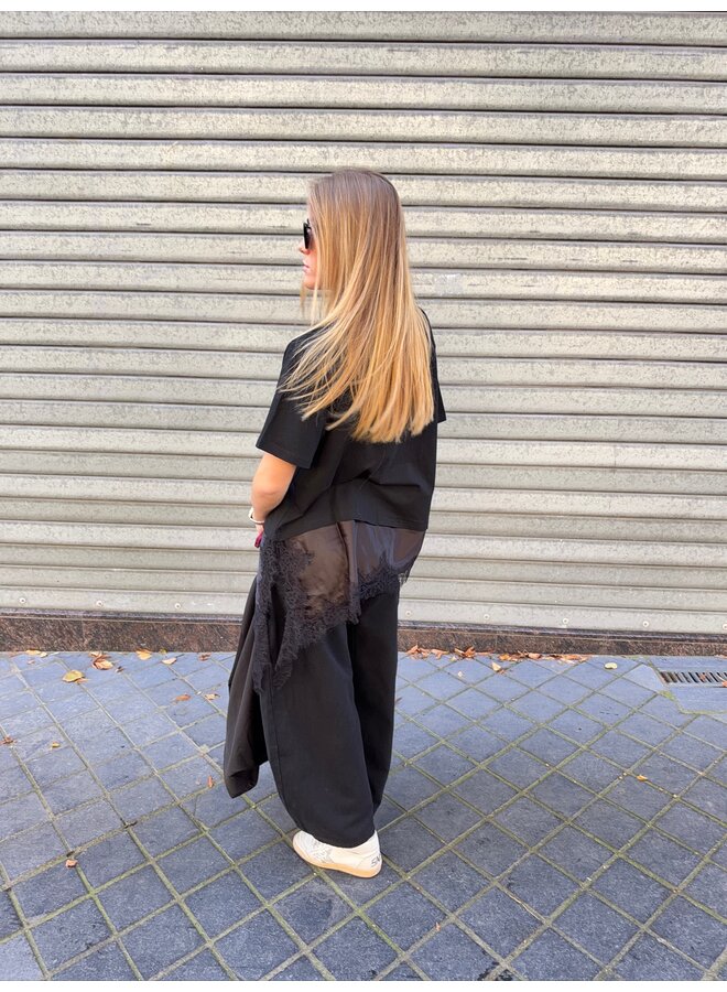 BARREL JEANS BLACK