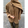 YASOSANA REVERSIBLE SCARF JACKET OTTER