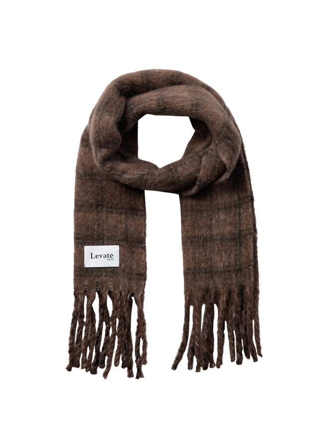 SINUS SCARF BROWN