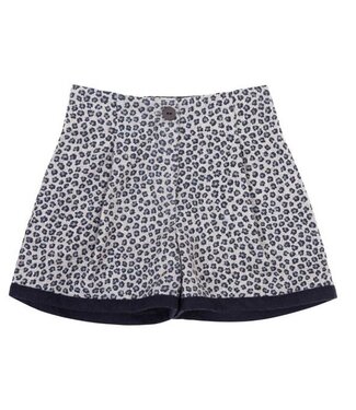 Balloon Chic Short in tijgerprint - Blauw & Grijs