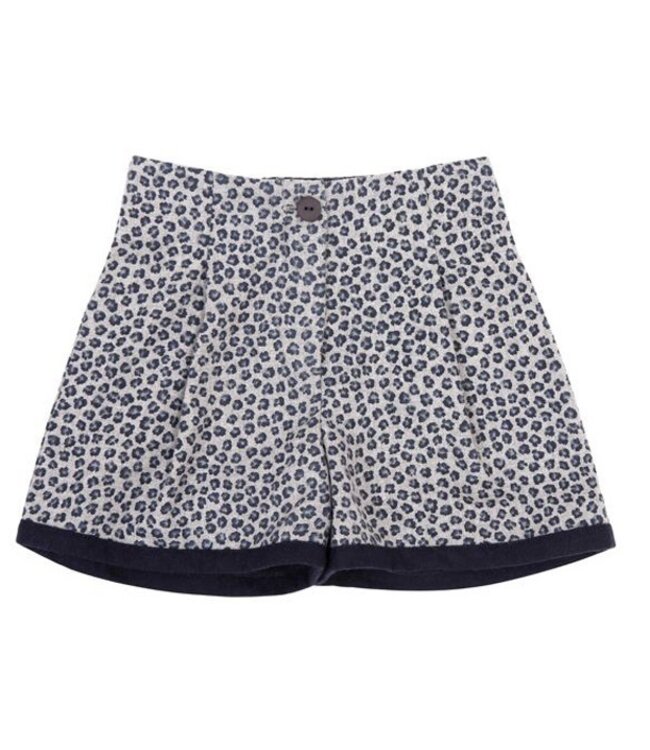 Short in tijgerprint - Blauw & Grijs