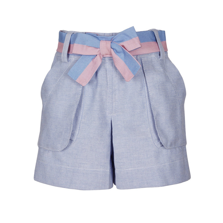 Lapin House 2-Delig set Short & T-shirt - Roze & Blauw