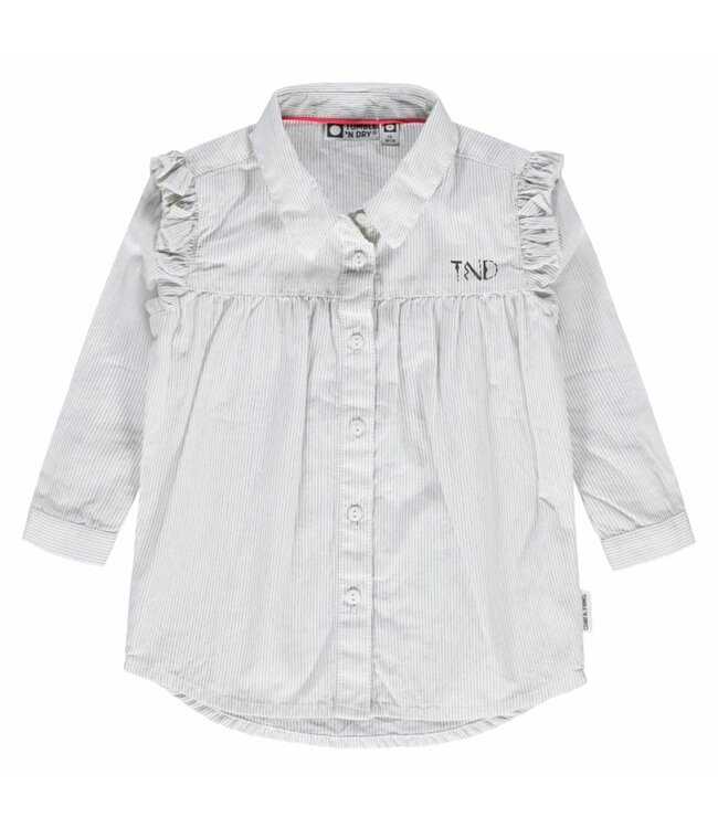 Talina hemdjurk met ruffles off-white - 9 maand