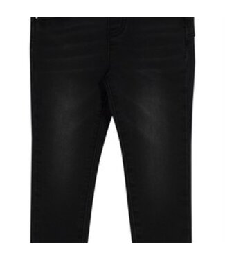 Liu Jo - Baby & Honey Jeansbroek met verklein elastiek – Denim Nero