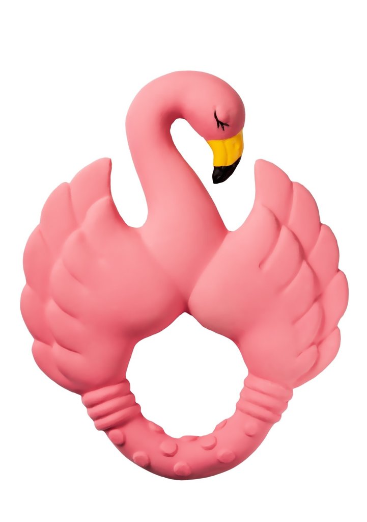 Natruba Bijtring Flamingo - Roze - Lou