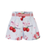 Short met kersen & bloemen – Blauw