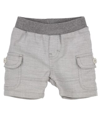 Gymp Short met zijzakjes – Grey