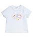 T-Shirt met katoentakjes – White