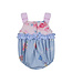 Babypakje met ruffles – Blauw & Roze