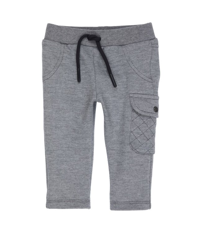 Comfy broek met zijzak – Grey