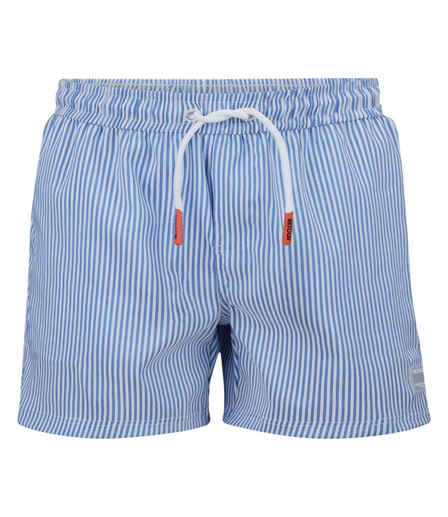 Zwemshort met strepen NEAL - Cobalt