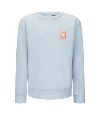 Retour Denim de Luxe Sweater met oranje detail SAMMY - Ice Blue