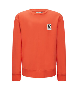 Retour Denim de Luxe Sweater met logo SAMMY - Orange Coral