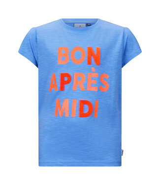 Retour Denim de Luxe T-shirt Bon Après Midi STARR - Corn Flower Blue