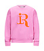 Sweater met oranje logo RUTH - Candy