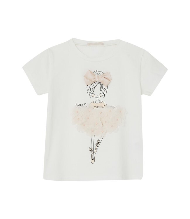 T-shirt met ballerina - Snow White