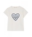 Liu Jo - Baby & Honey T-shirt met hart en steentjes - Snow White