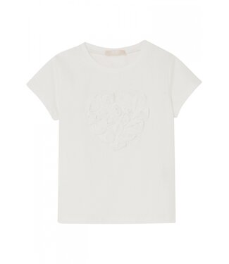 Liu Jo - Baby & Honey T-shirt met hart en bloemen - Snow White