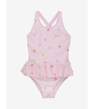 Color Kids Badpakje met ruffle - Cherry Blossom