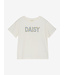 T-shirt met 'DAISY'  - Ecru
