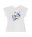 T-shirt met tasje en prachtige rug - Snow White