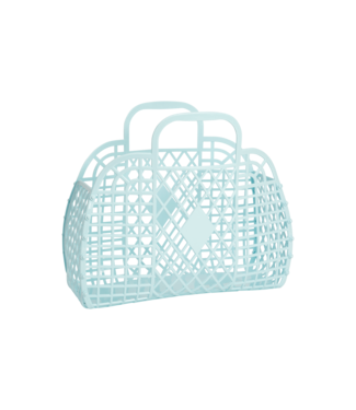 SunJellies Retro Basket Small - Blue