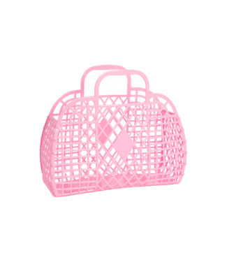 SunJellies Retro Basket Small - Bubblegum