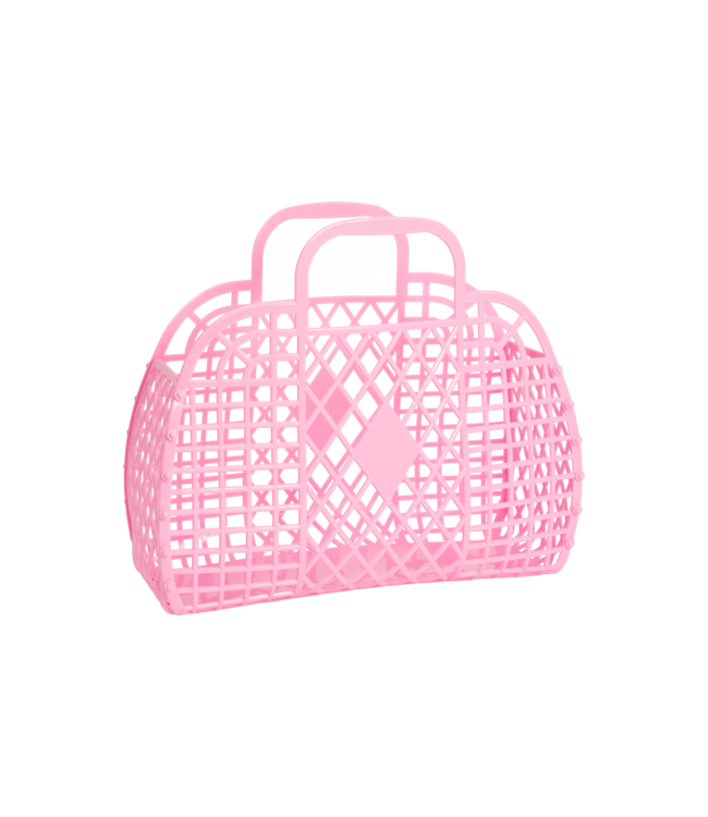 Retro Basket Small - Bubblegum