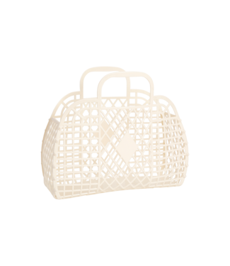 SunJellies Retro Basket Small - Cream