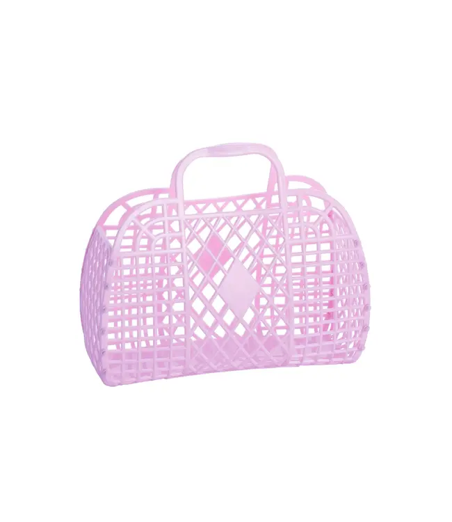 Retro Basket Small - Lilac