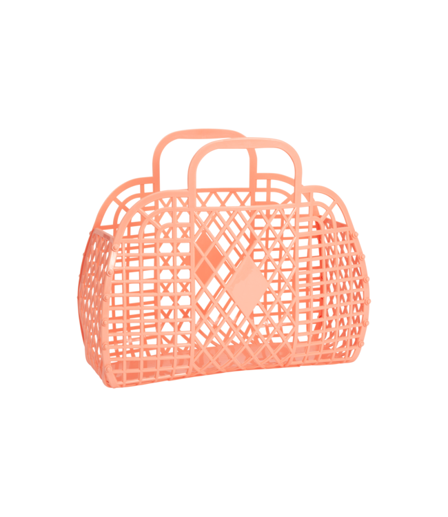 Retro Basket Small - Peach